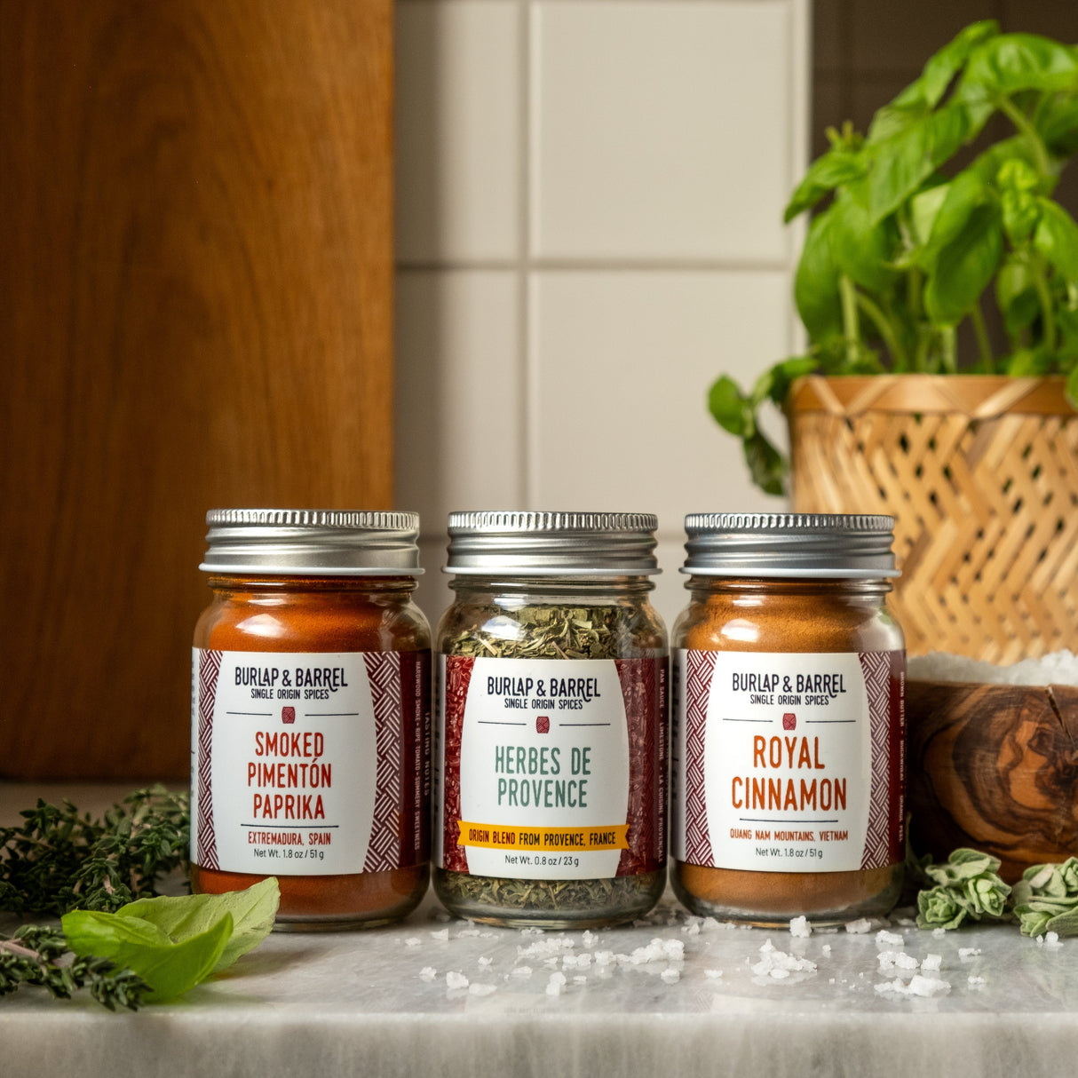 Holiday Donation Spice Set from Burlap & Barrel