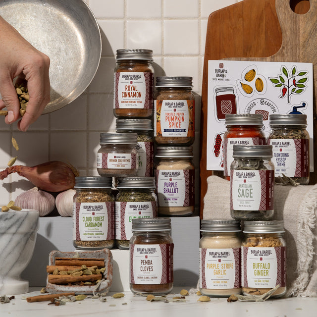 Holiday Feast Spice Set from Burlap & Barrel
