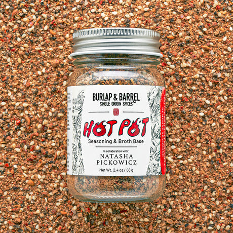 Hot Pot Spice Blend Jar by Burlap & Barrel
