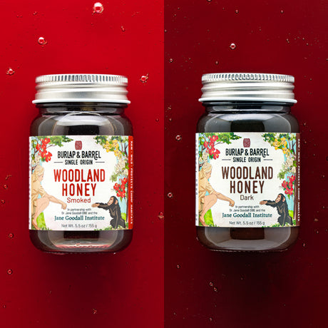 Smoked and Dark honey duo from Burlap & Barrel