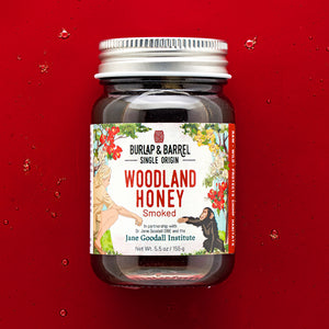 5.5 oz Smoked Woodland Honey from Burlap & Barrel