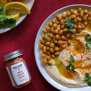 Smoked Pimenton Paprika with hummus