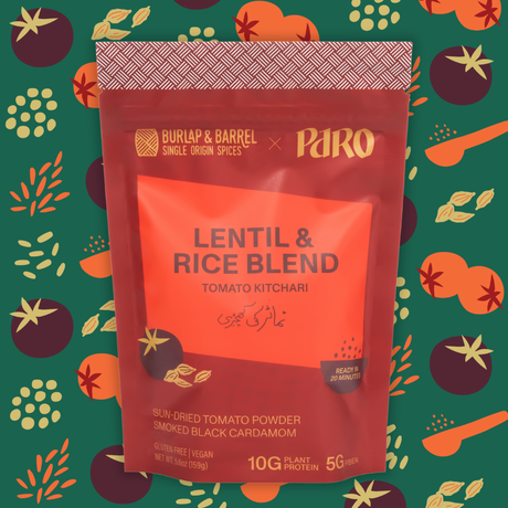 Tomato Kitchari from Paro and Burlap & Barrel