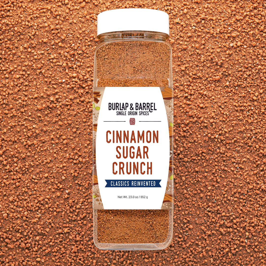 Container of Cinnamon Sugar Crunch from Burlap & Barrel