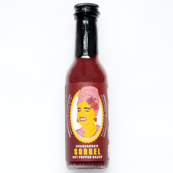 Shaquandas Sorrel Hot Pepper Sauce
