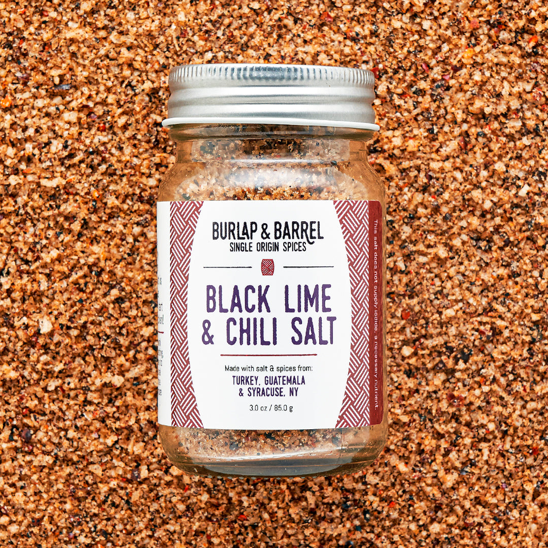 Black Lime & Chili Salt - Burlap & Barrel