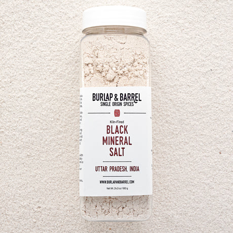Black Mineral Salt - Burlap & Barrel