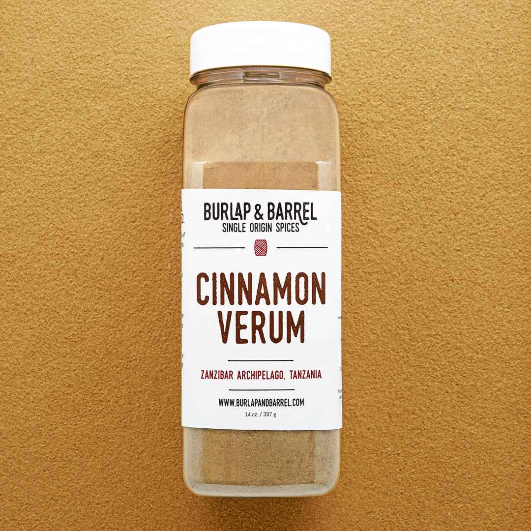 Ground Cinnamon Verum True Cinnamon, Ceylon Cinnamon Burlap & Barrel