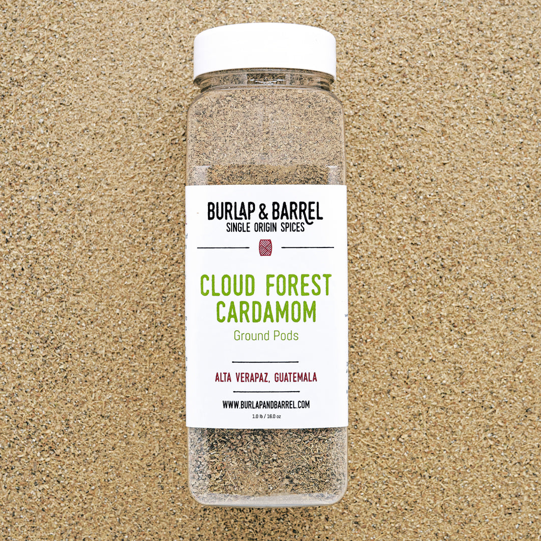 Cloud Forest Cardamom (Ground Pods) Burlap & Barrel