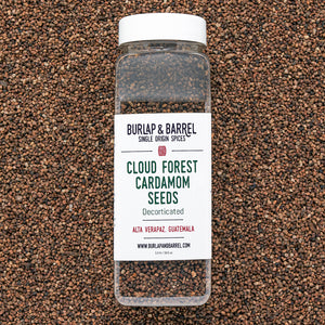 Foodsevice Container of Cloud Forest Cardamom Seeds - Burlap & Barrel Single Origin