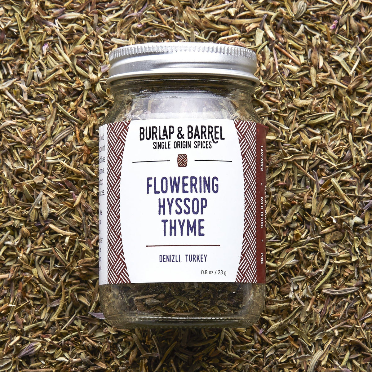 Flowering Hyssop Thyme - Burlap & Barrel Single Origin Spices