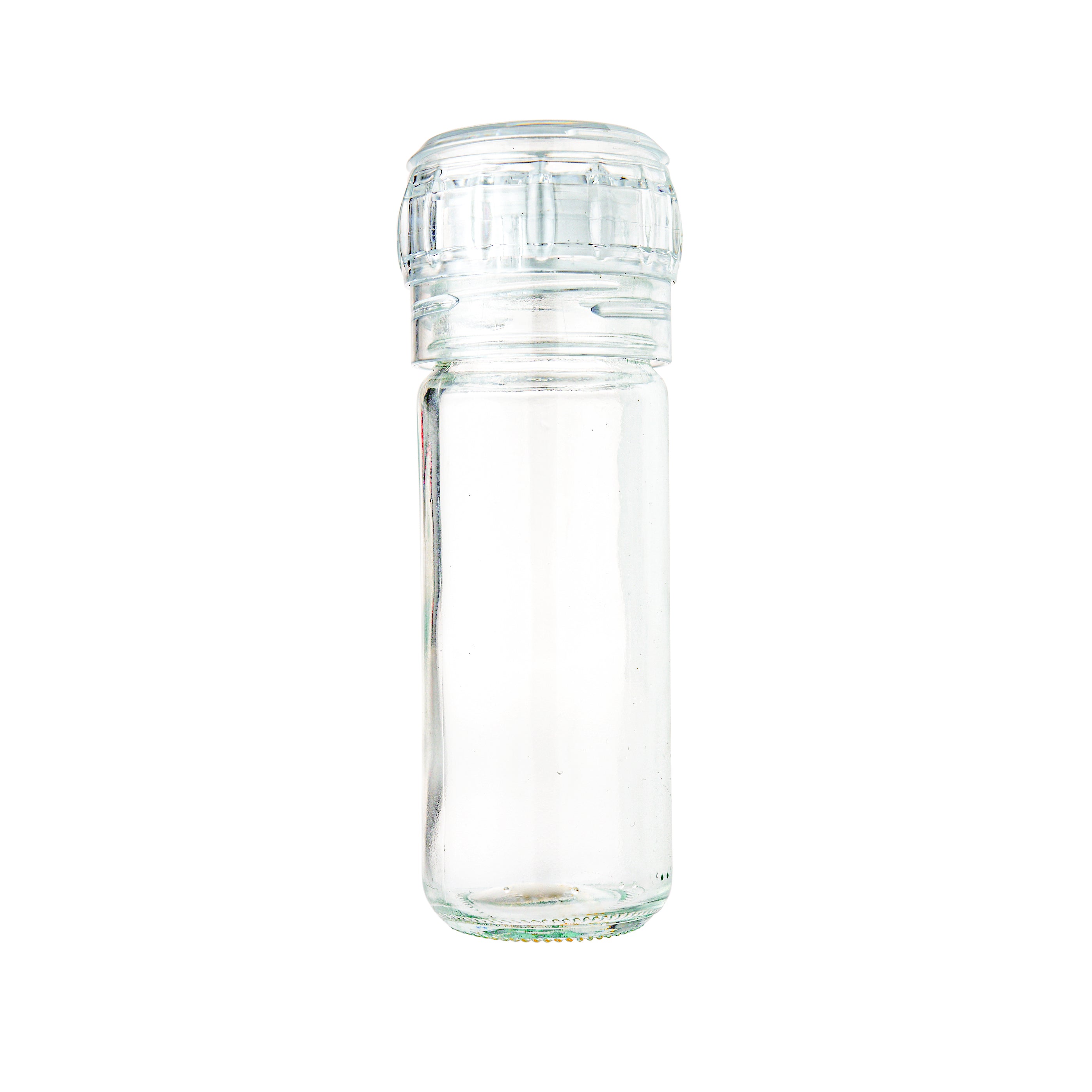 3.5oz Clear Plastic Spice Jars with Shaker Lids Labels Spice