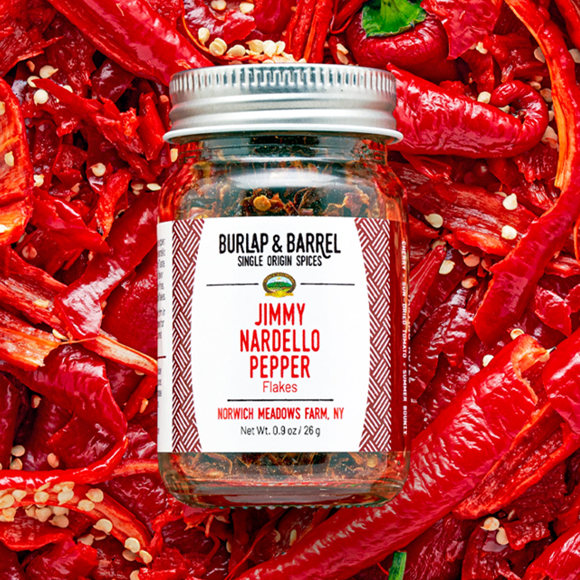 Jimmy Nardello Sweet Pepper Flakes - Burlap & Barrel