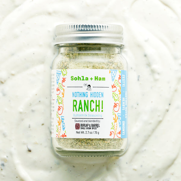 Nothing Hidden Ranch - 2.7 oz glass jar