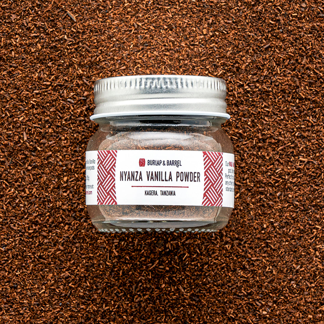 Nyanza Vanilla Powder • 100% Pure Tanzanian Vanilla, No Additives