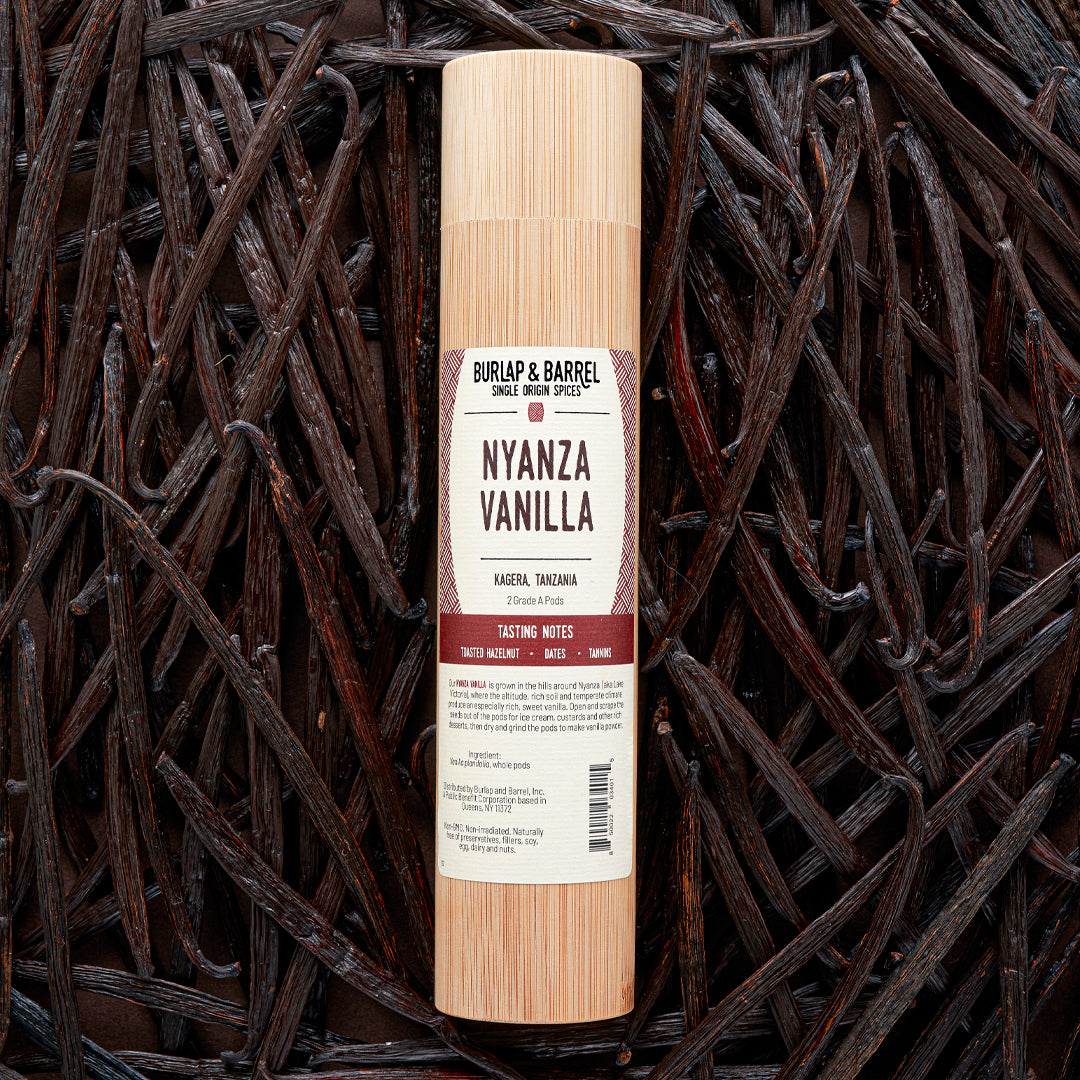 Nyanza Vanilla Beans • Single Origin Tanzanian Vanilla | Burlap