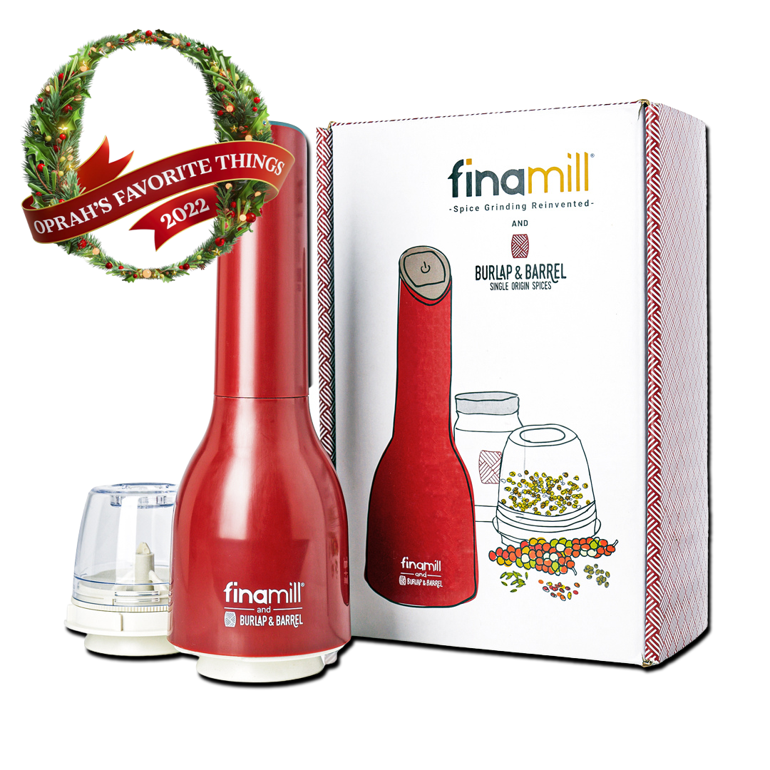 FinaMill - Revolutionary one-handed spice grinder, pods for each spice