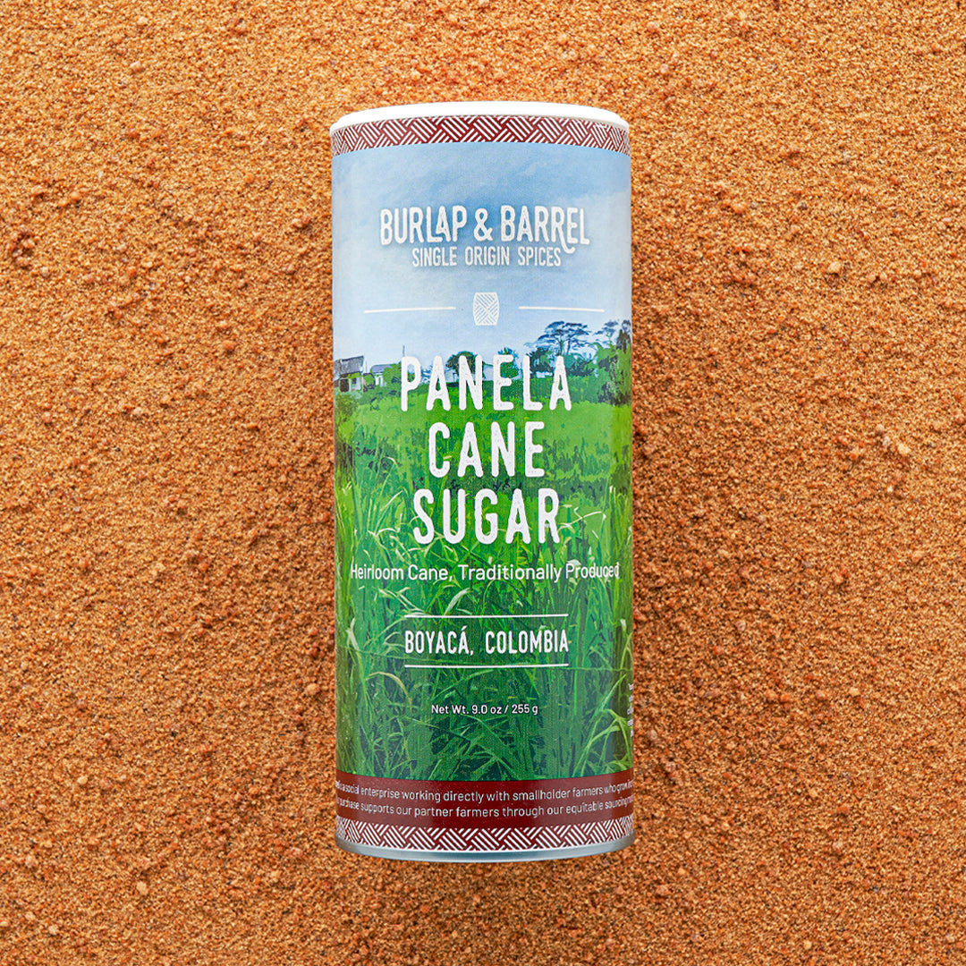 Panela Cane Sugar Burlap & Barrel