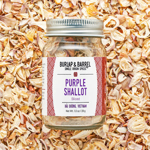 Purple Shallot Slices - Burlap & Barrel