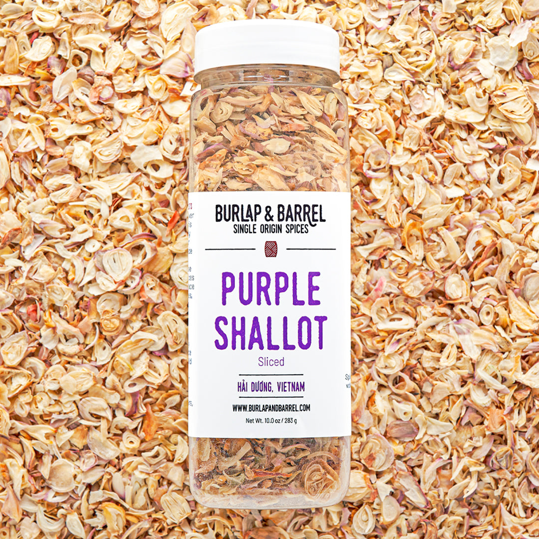Purple Shallot Slices