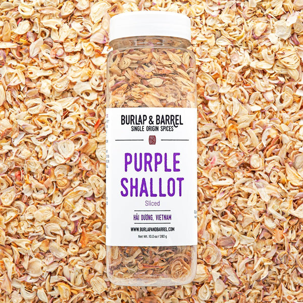 Purple Shallot Slices
