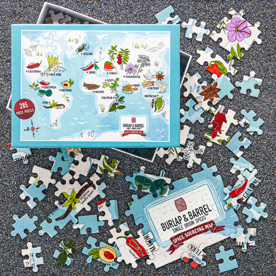Spice Sourcing Puzzle - Burlap & Barrel