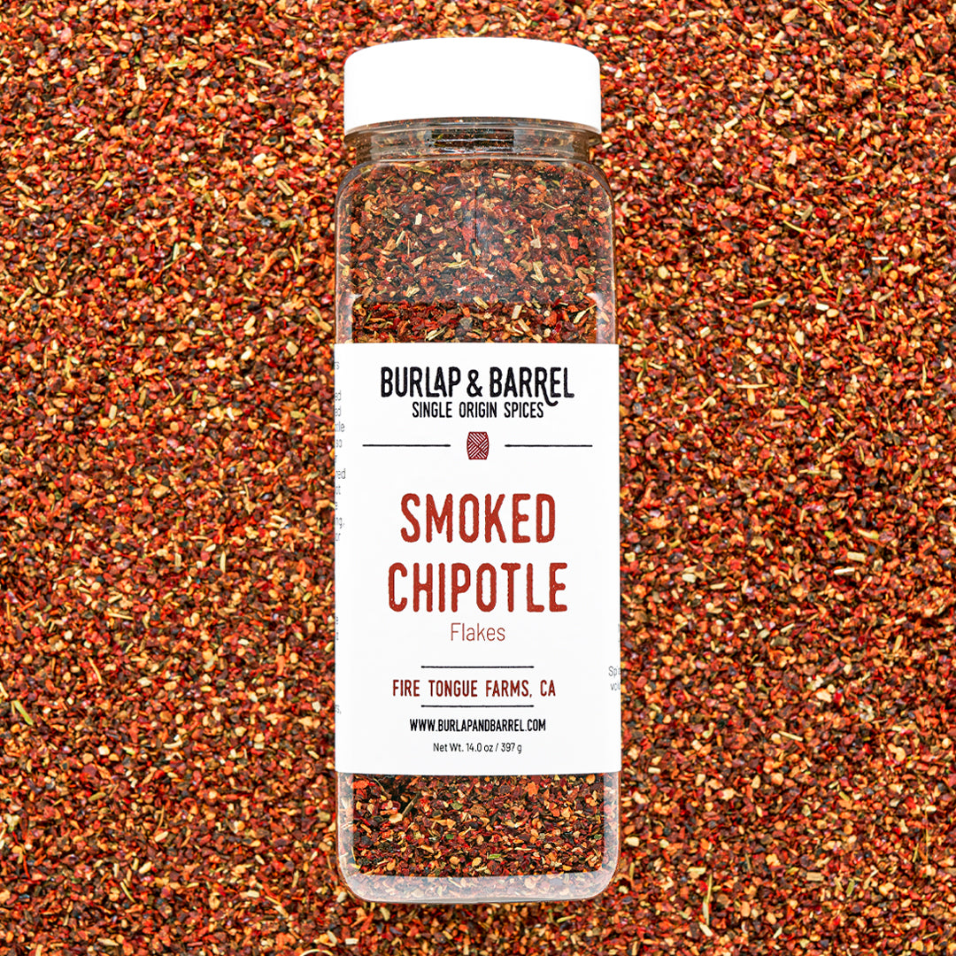 Smoked Chipotle Chili Flakes - Burlap & Barrel