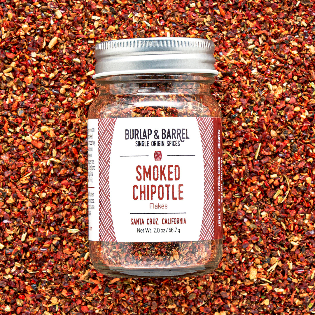 Smoked Chipotle Chili Flakes - Burlap & Barrel