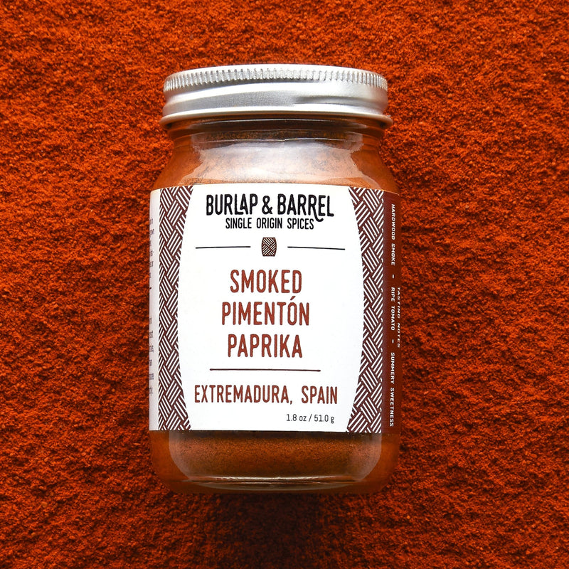 Smoked Pimentón Paprika - Burlap & Barrel Single Origin Spices