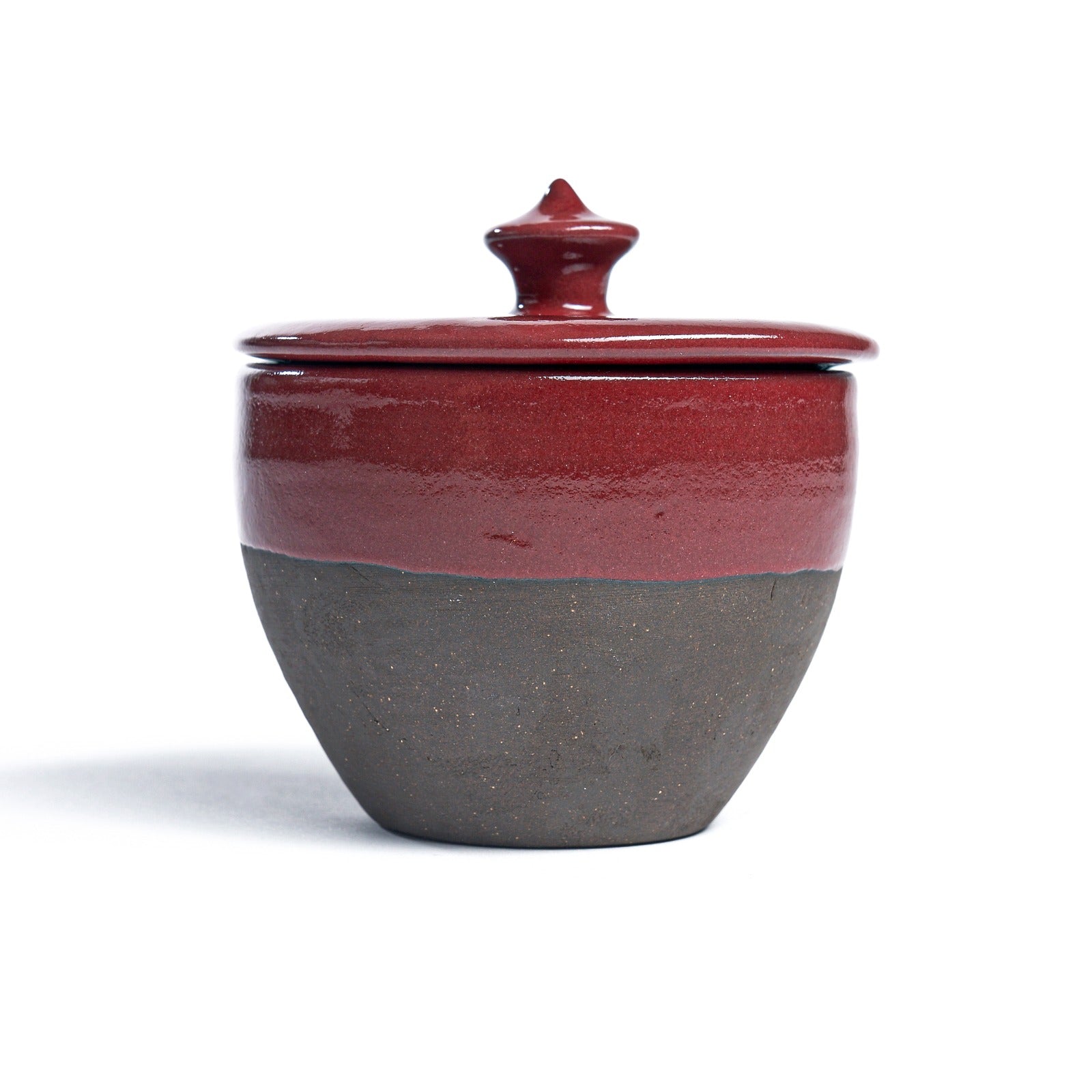 Ceramic Spice Mixing Bowl Burlap Barrel