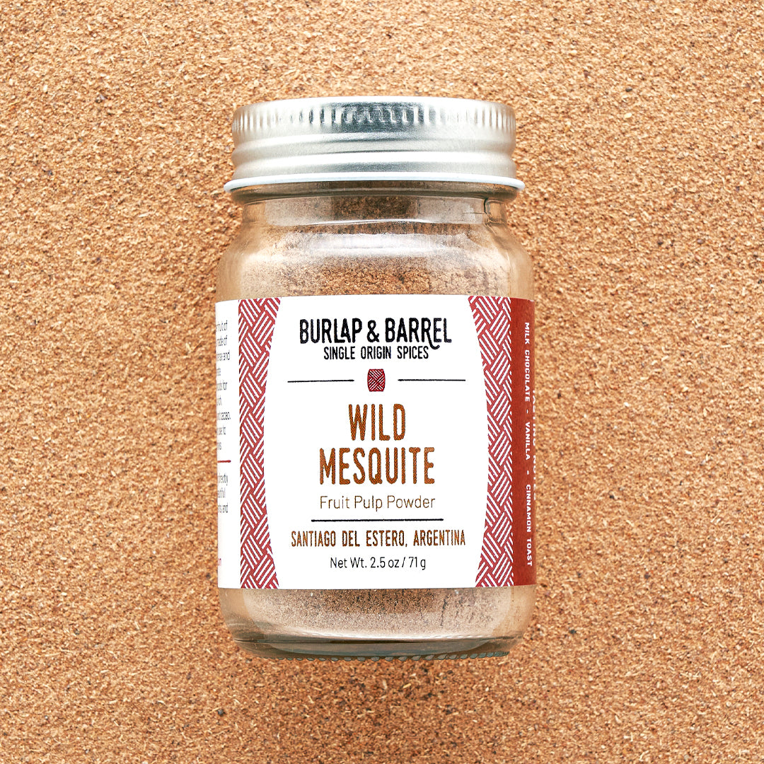 Wild Mesquite Burlap & Barrel