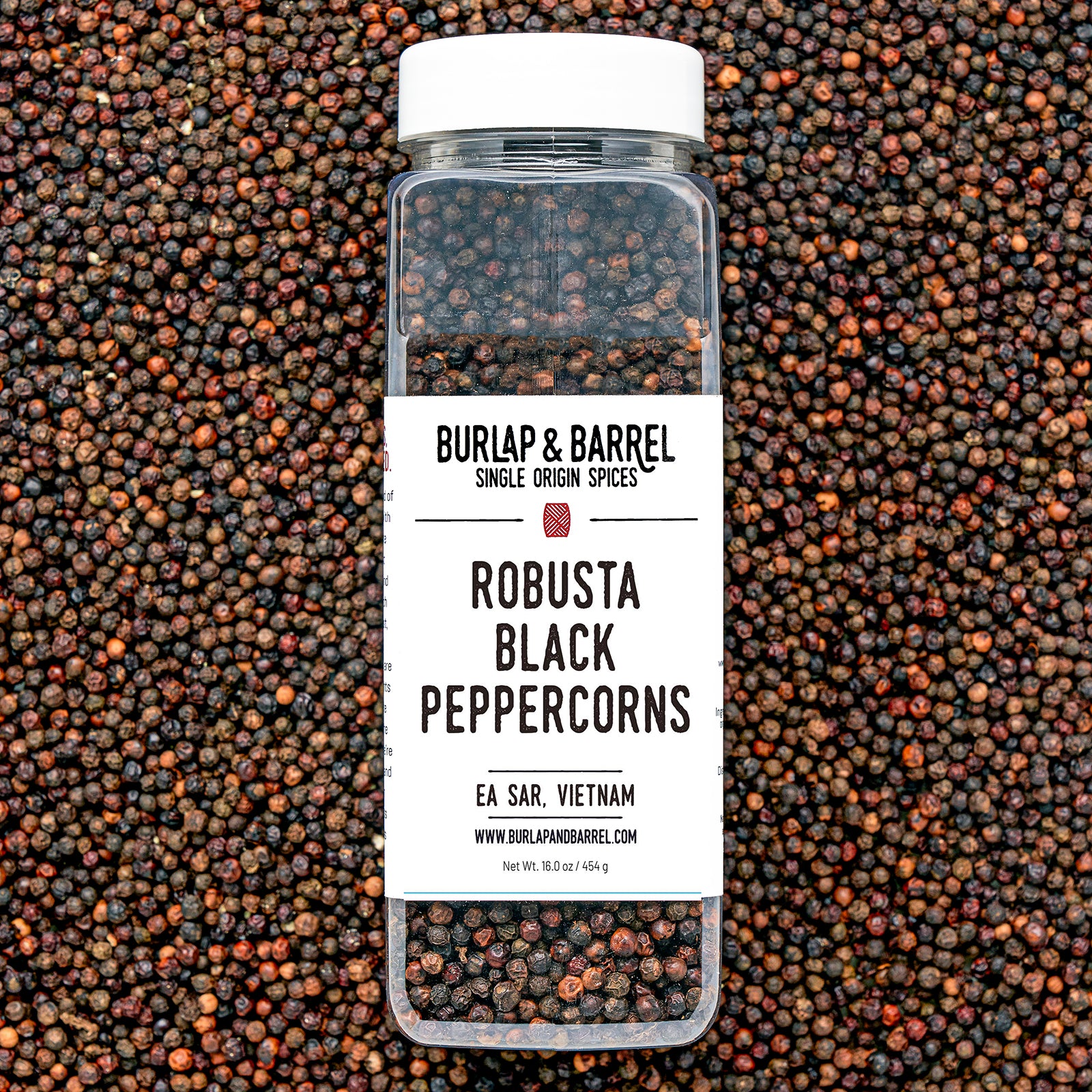 Robusta Black Peppercorns - Burlap & Barrel